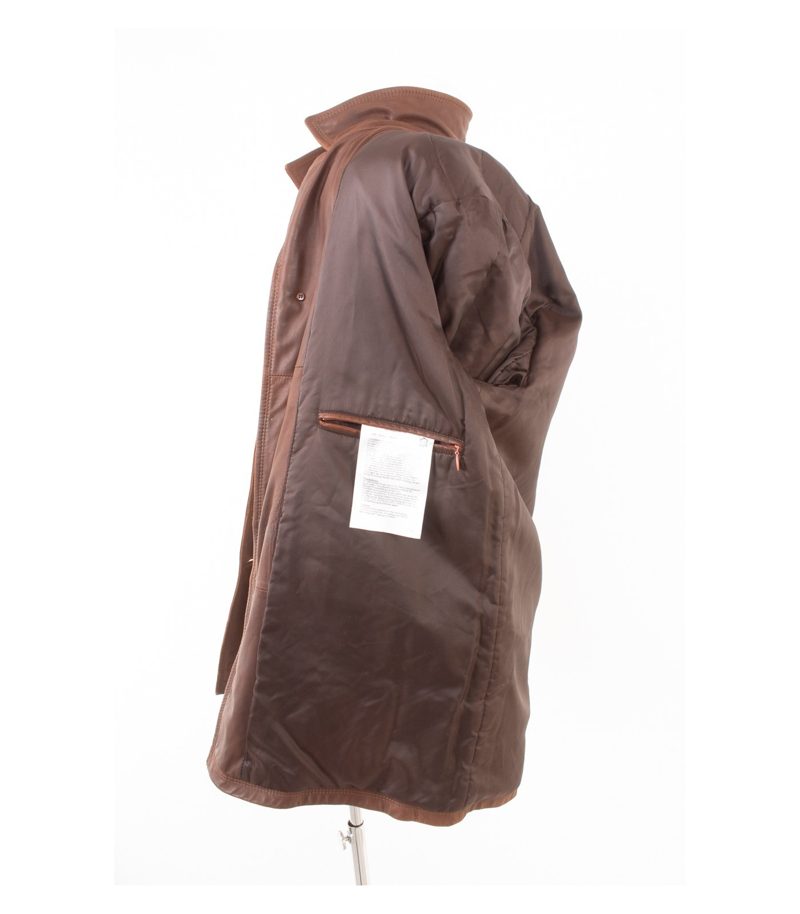 Bugatti Herren Lederjacke Lamm Nubuk Vintage Field Gr. 50 Braun Leder – Foto 9