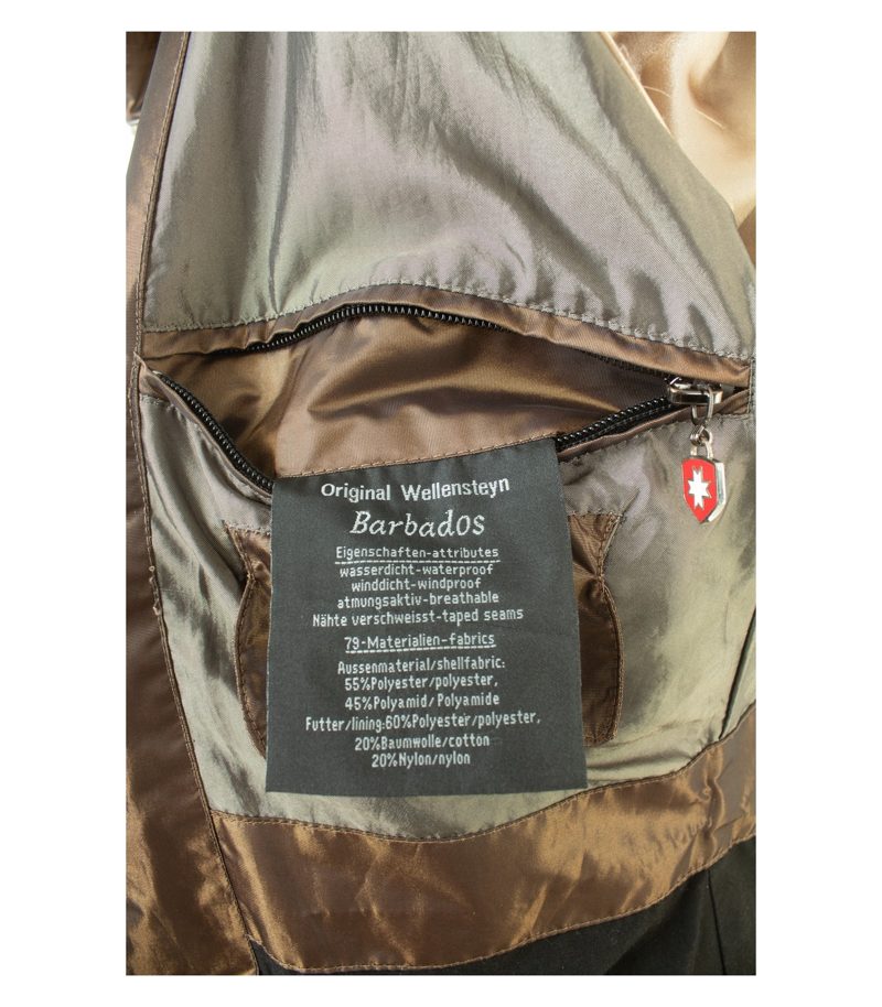 Wellensteyn Damen Barbados Jacke Wasserdicht, Atmungsaktiv Gr. XS Braun – Foto 9