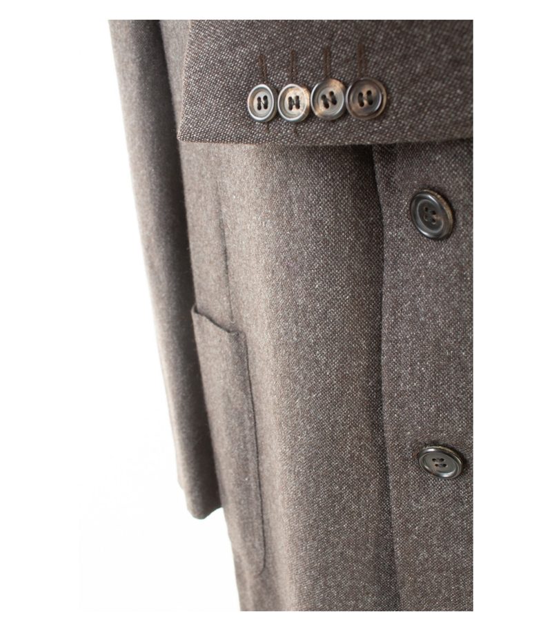 Ed. Meier Herren Sakko 100% Made in Italy Gr. 58 Mehrfarbig Kaschmir – Foto 4