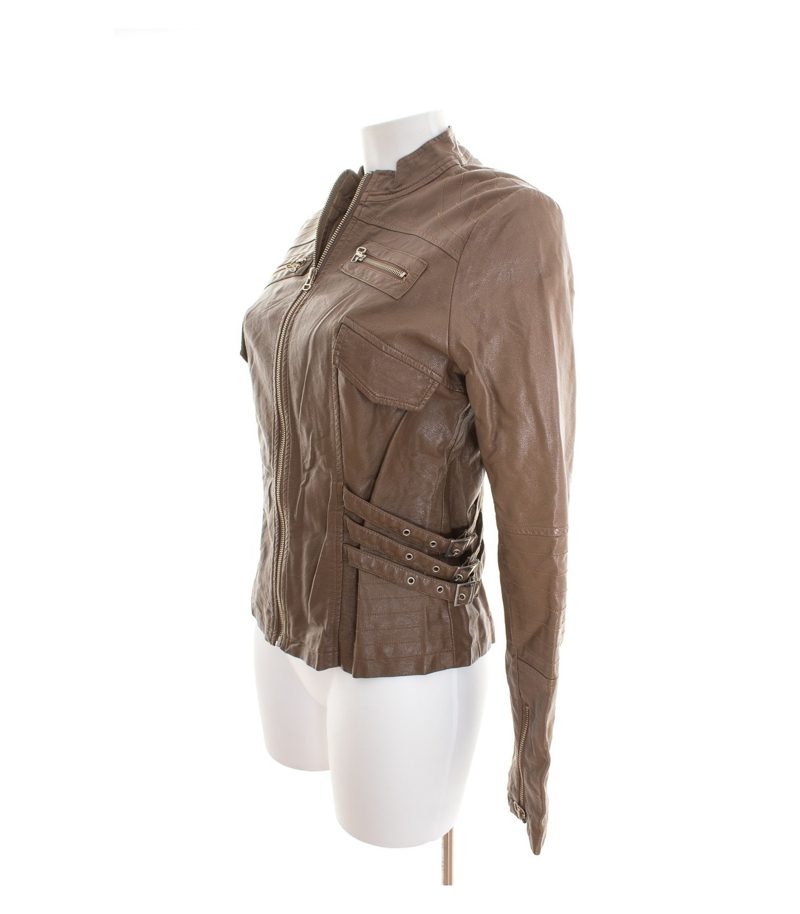 Blue Collection Damen Jacke Econappa Gr. L Braun – Foto 2