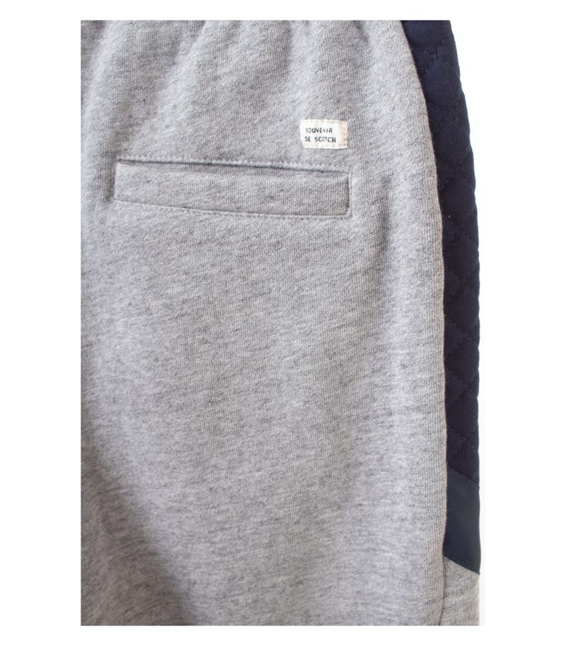 Scotch & Soda Shrunk Jogginghose Jungen Hose Stepp Print Gr. 16 (176) Grau Neu – Foto 3