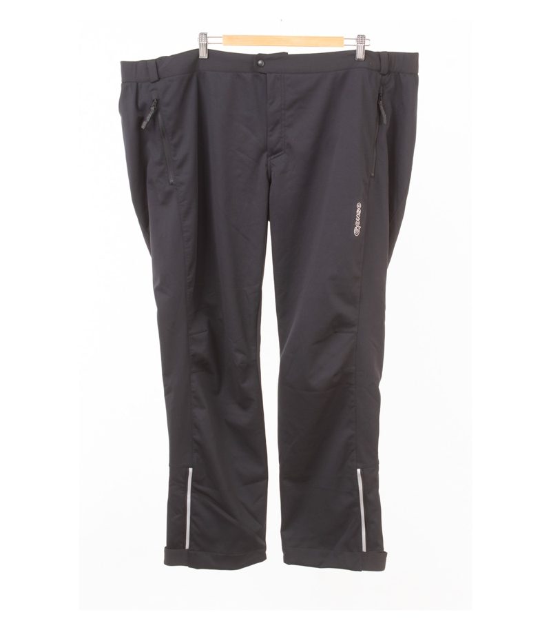 Gonso Softshellhose Fahrradhose Bluff Herren Thermo Winddicht Gr. 33 Schwarz – Foto 1