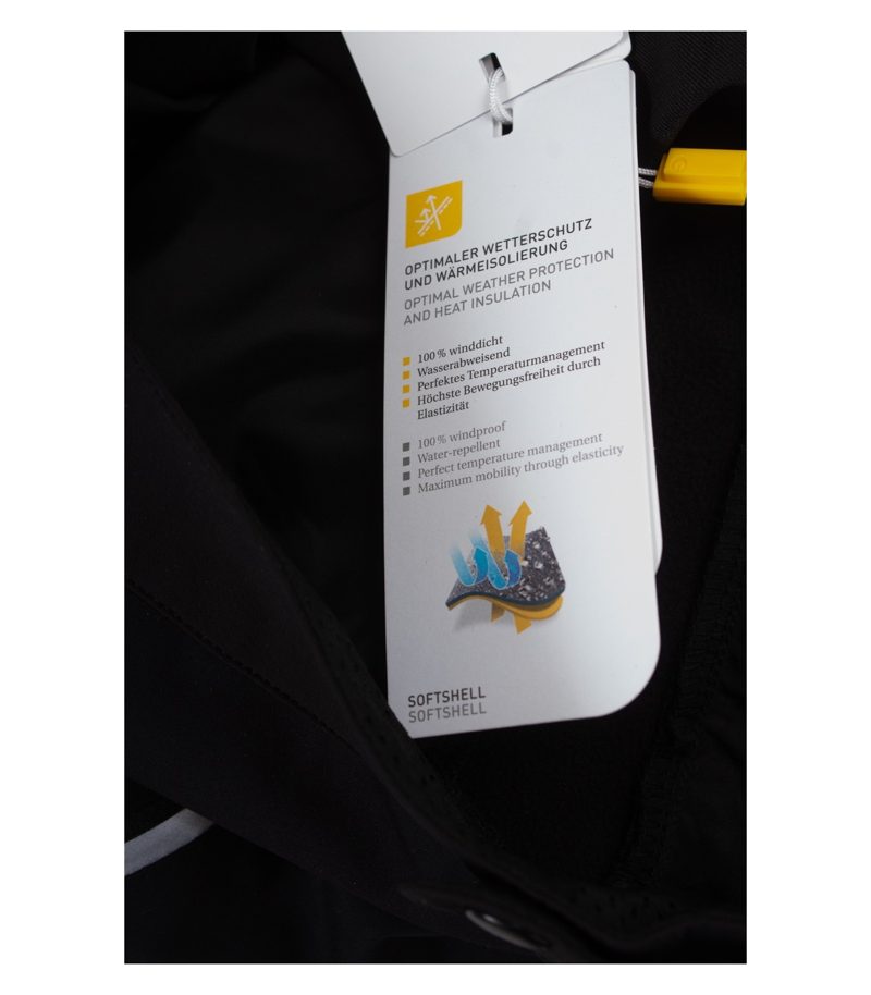 Gonso Softshellhose Fahrradhose Bluff Herren Thermo Winddicht Gr. 33 Schwarz – Foto 8