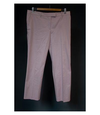 Hugo Boss Damen Hose Stretch - Chino - Business Gr. 38 Rosa Baumwolle