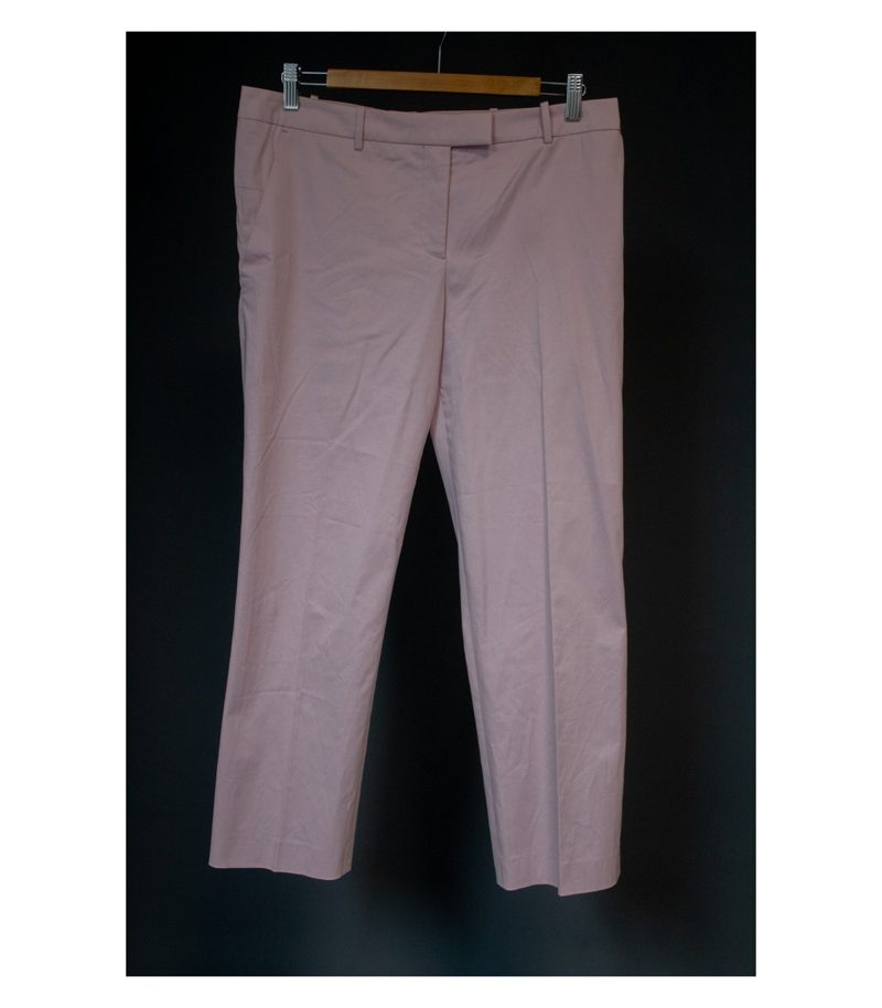 Hugo Boss Damen Hose Stretch - Chino - Business Gr. 38 Rosa Baumwolle – Foto 1