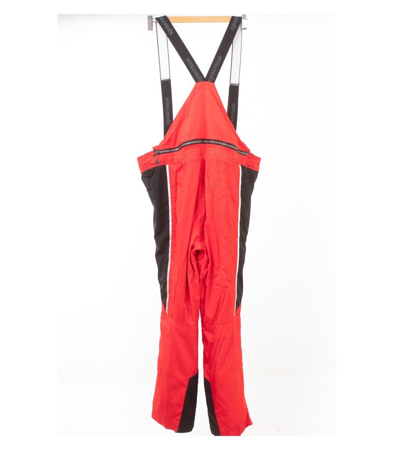 Sportalm Skihose Schneehose Herren Recco Hosenträger Austria Gr. 50 Rot Schwarz – Foto 2