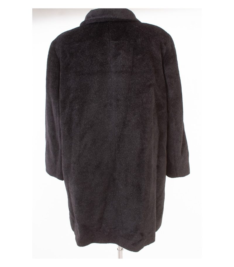 Gil Bret Damen Mantel Wollmantel L.E. Edition Gr. 42 Schwarz Alpaka Wolle – Foto 5