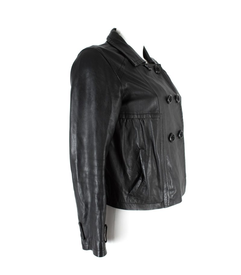 OAKWOOD Damen Lederjacke Gr. S Leder – Foto 2