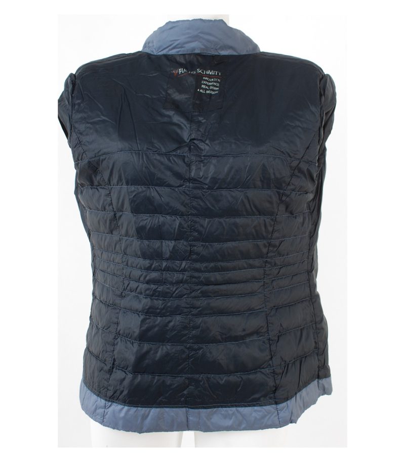 Fuchs Schmitt Damen Jacke Daunenjacke Steppjacke Echte Winter Gr. 38 Blau Daunen – Foto 7