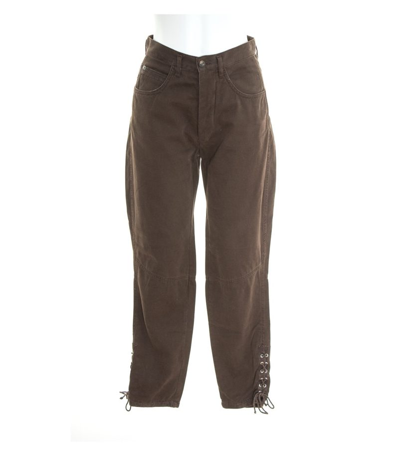 CLOSED Damen Jeans Hose Karottenhose Gr. IT 42 DE 34 Braun – Foto 1