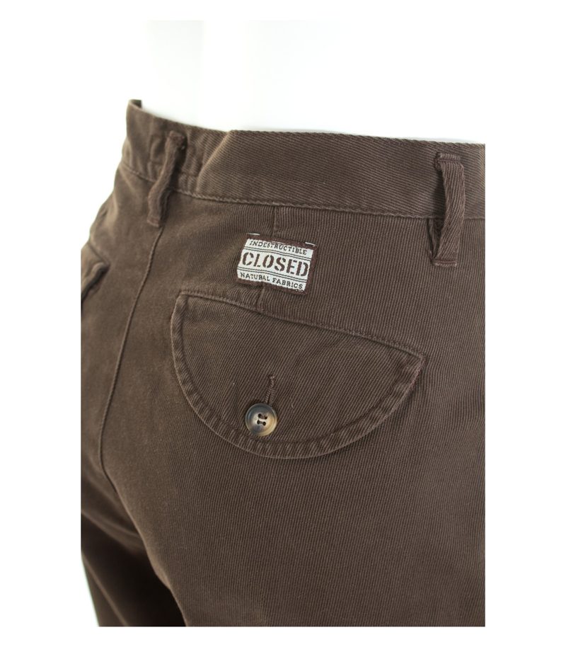 CLOSED Damen Jeans Hose Karottenhose Gr. IT 42 DE 34 Braun – Foto 3