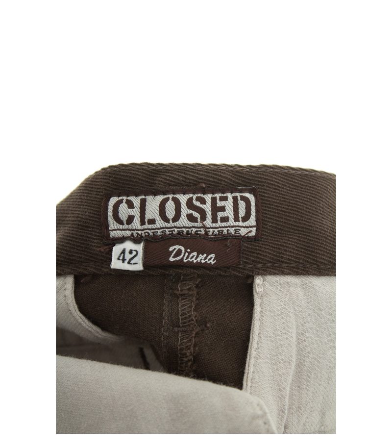 CLOSED Damen Jeans Hose Karottenhose Gr. IT 42 DE 34 Braun – Foto 5