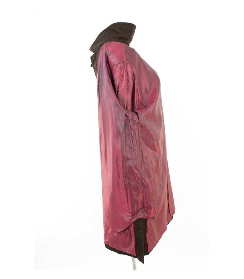 BAUER Loden-Frey Lodenmantel Dufflecoat Damen Gr. DE 44 Braun Wolle Alpaka – Foto 7