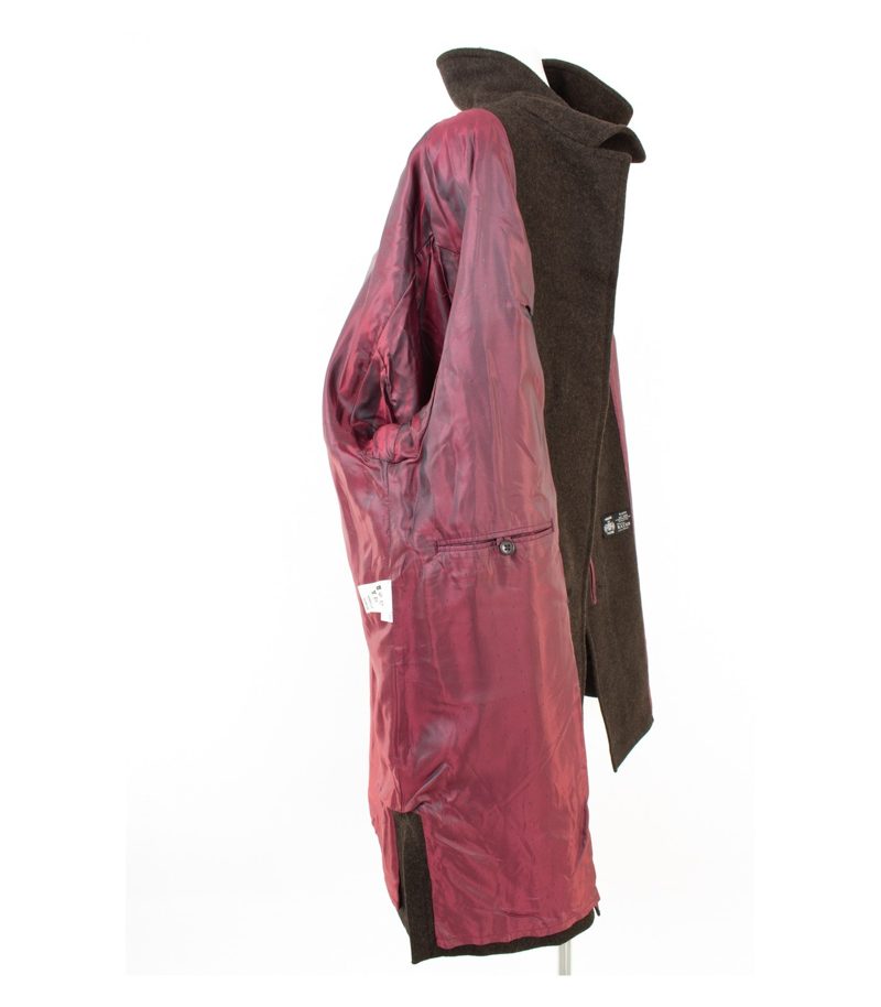 BAUER Loden-Frey Lodenmantel Dufflecoat Damen Gr. DE 44 Braun Wolle Alpaka – Foto 9
