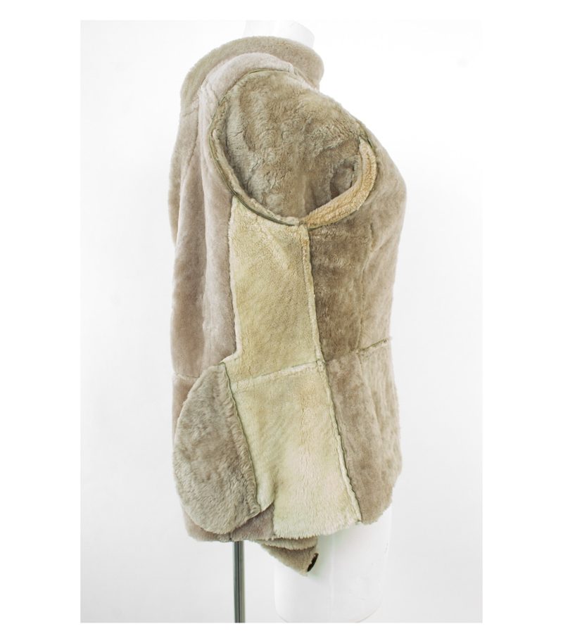 Heine Damen Jacke Lammfelljacke Gr. 40 Echtes Lammfell – Foto 7