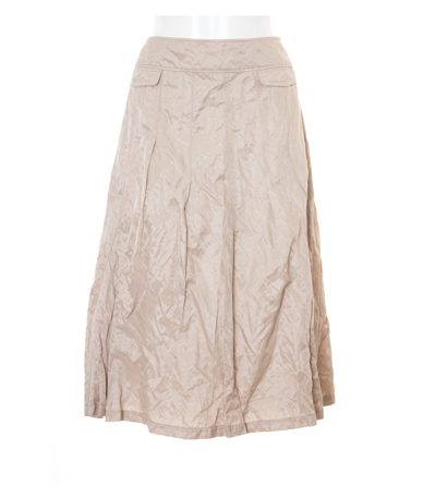 Betty Barclay Damen Rock Gr. DE 38 A-Linie Creme Baumwolle