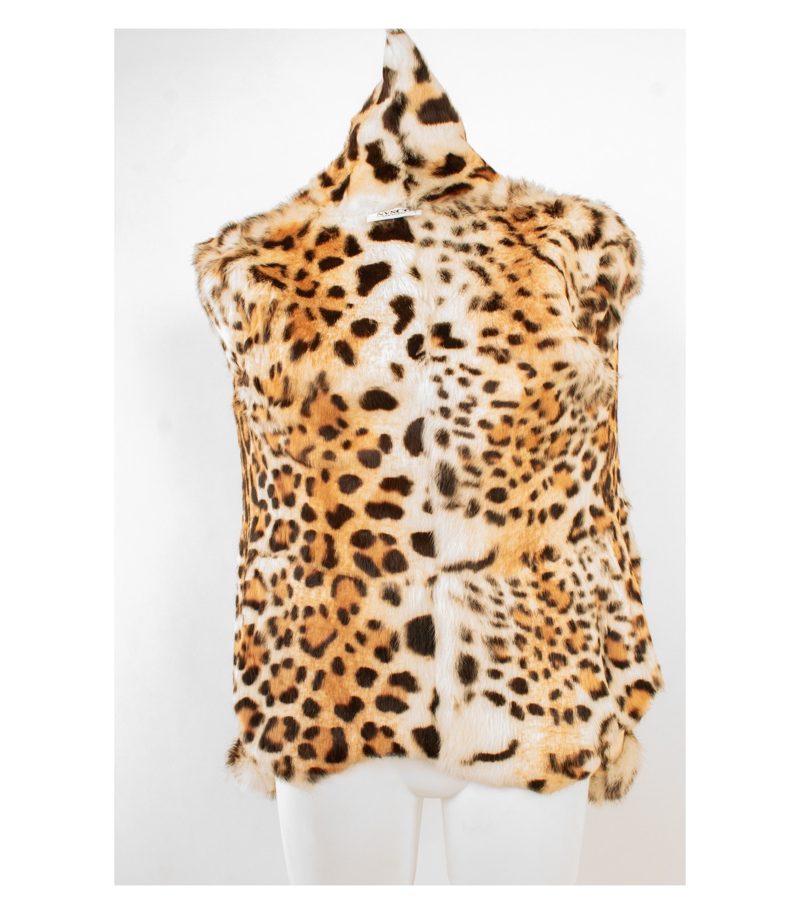 NVSCO Sartoria Lammfelljacke Damen Echtfell Leo Gr. M (Geschätzt gemessen) Beige – Foto 8