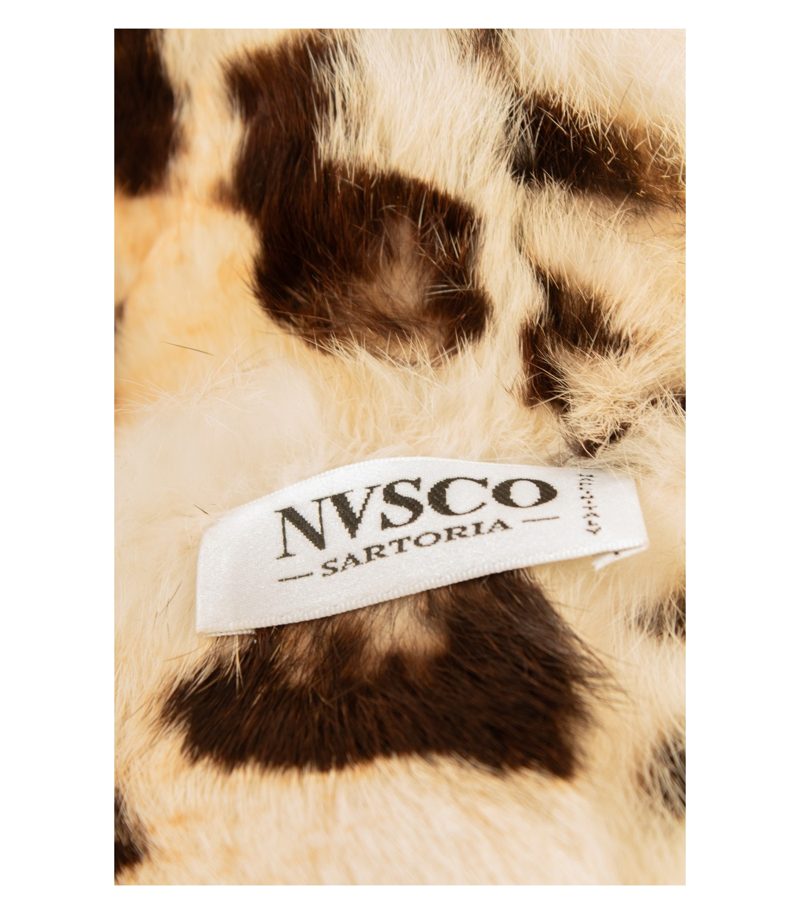 NVSCO Sartoria Lammfelljacke Damen Echtfell Leo Gr. M (Geschätzt gemessen) Beige – Foto 9