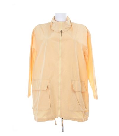 AIRFIELD Jacke Baumwolle Gelb Gr. DE 40 Leichte Outdoorjacke Parka Oversize