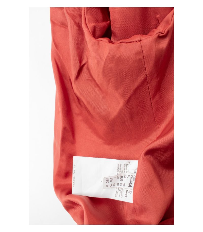Gerry Weber Damen Mantel Kurzmantel Gr. 44 Rotorange Wolle Mohair Alpaka – Foto 9
