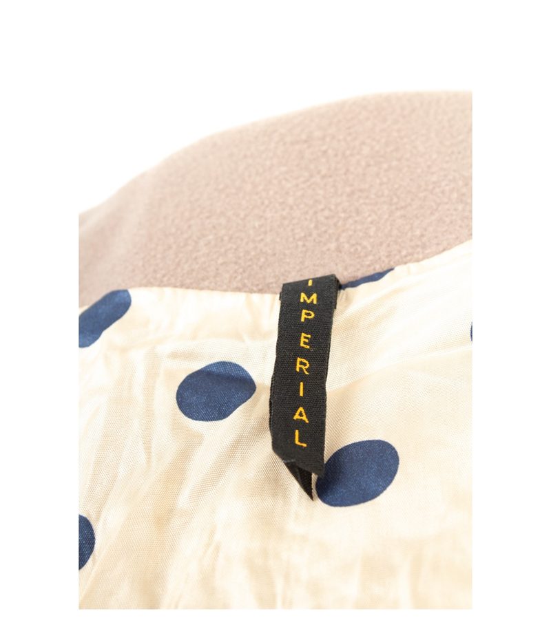 Imperial Damen Mantel Bouclé Gr. S Beige Wolle Mohair – Foto 9