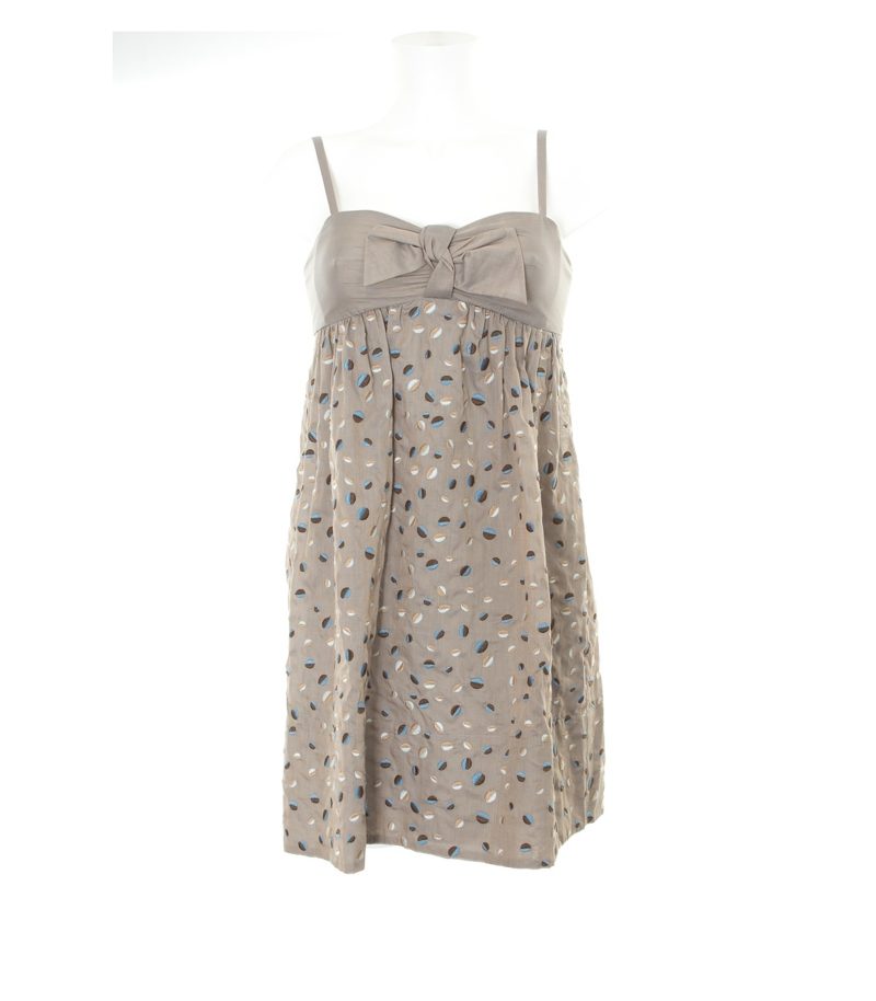 BCBGMAXAZRIA Damen Kleid Trägerkleid Gr. 4 DE 34 Mehrfarbig – Foto 1