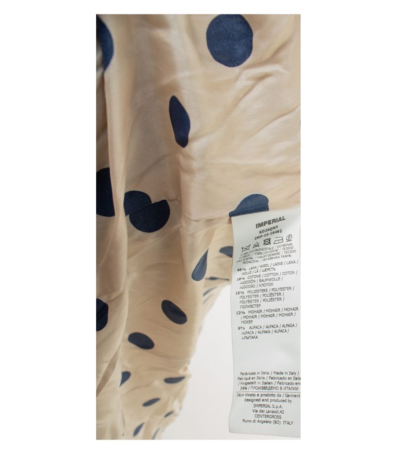 Imperial Damen Mantel Bouclé Gr. S Beige Wolle Mohair – Foto 10