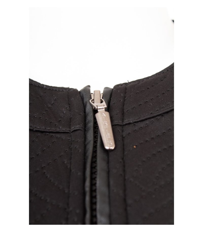 Airfield Damen Jacke Burn- Steppjacke Zipper Gr. 36 Schwarz – Foto 5