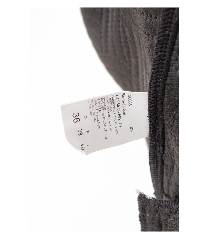 Airfield Damen Jacke Burn- Steppjacke Zipper Gr. 36 Schwarz – Foto 8