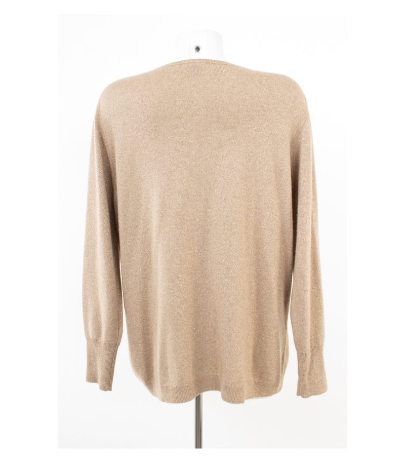 Your Sixth Sense Damen Cardigan Gr. XXL (Geschätzt gemessen) Beige Kaschmir – Foto 4