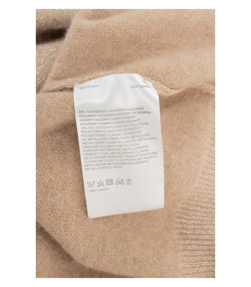 Your Sixth Sense Damen Cardigan Gr. XXL (Geschätzt gemessen) Beige Kaschmir – Foto 6
