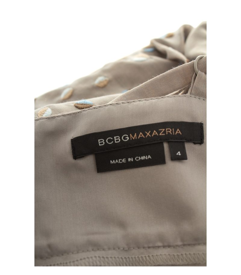 BCBGMAXAZRIA Damen Kleid Trägerkleid Gr. 4 DE 34 Mehrfarbig – Foto 4