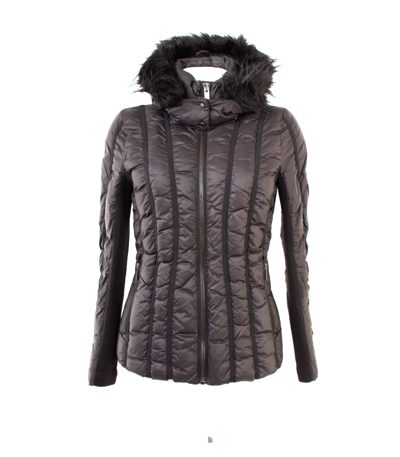 ZAC POSEN Damen Jacke Daunenjacke Stretch Stepp Gr. S Schwarz Polyamid Daunen