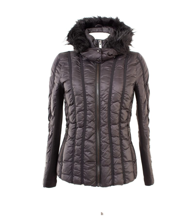ZAC POSEN Damen Jacke Daunenjacke Stretch Stepp Gr. S Schwarz Polyamid Daunen – Foto 1