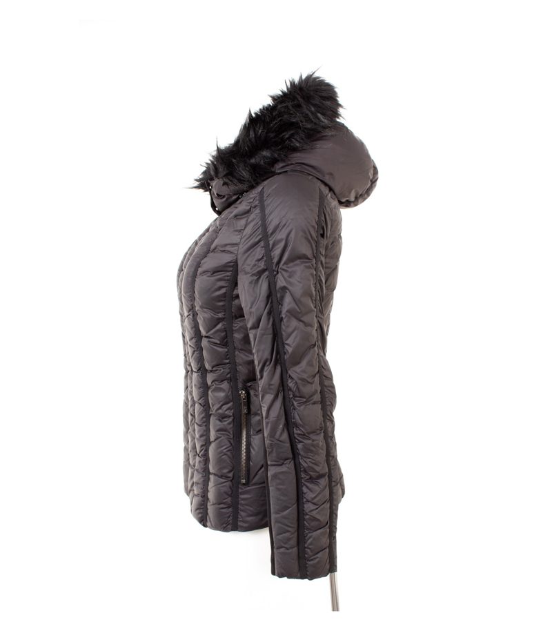 ZAC POSEN Damen Jacke Daunenjacke Stretch Stepp Gr. S Schwarz Polyamid Daunen – Foto 3