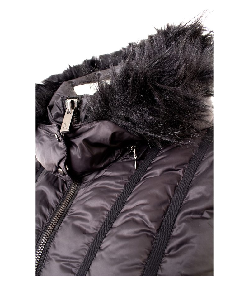 ZAC POSEN Damen Jacke Daunenjacke Stretch Stepp Gr. S Schwarz Polyamid Daunen – Foto 6