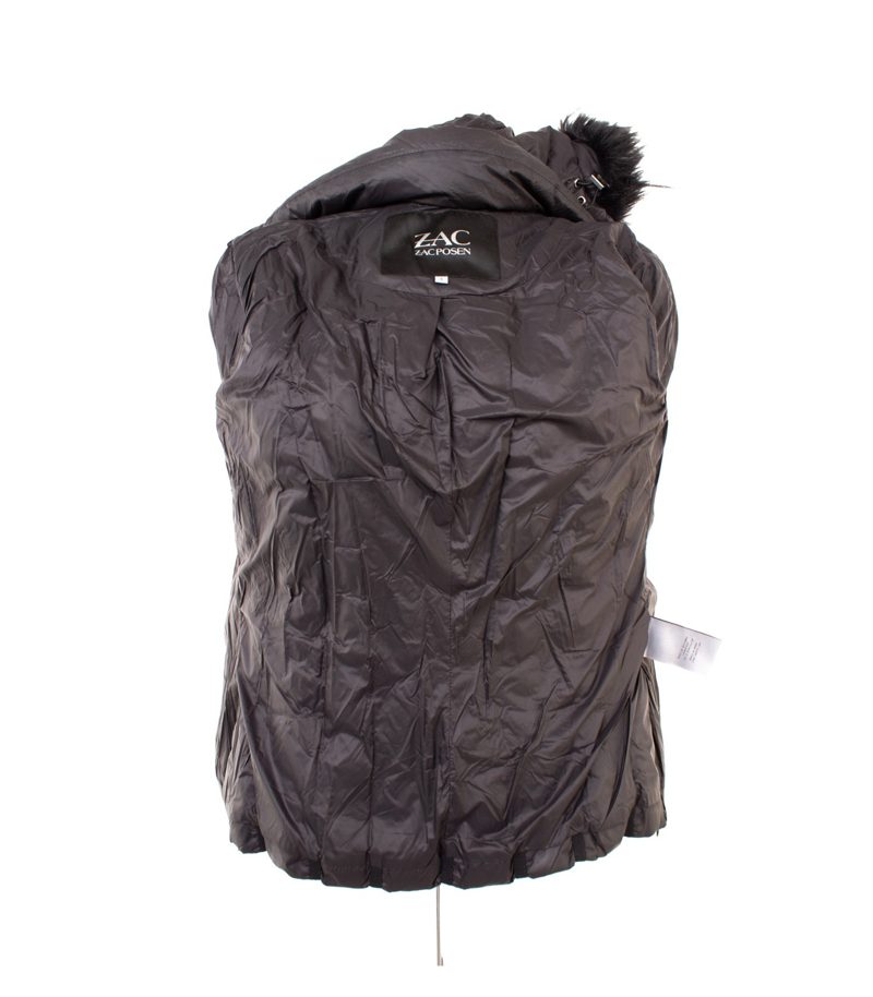 ZAC POSEN Damen Jacke Daunenjacke Stretch Stepp Gr. S Schwarz Polyamid Daunen – Foto 8