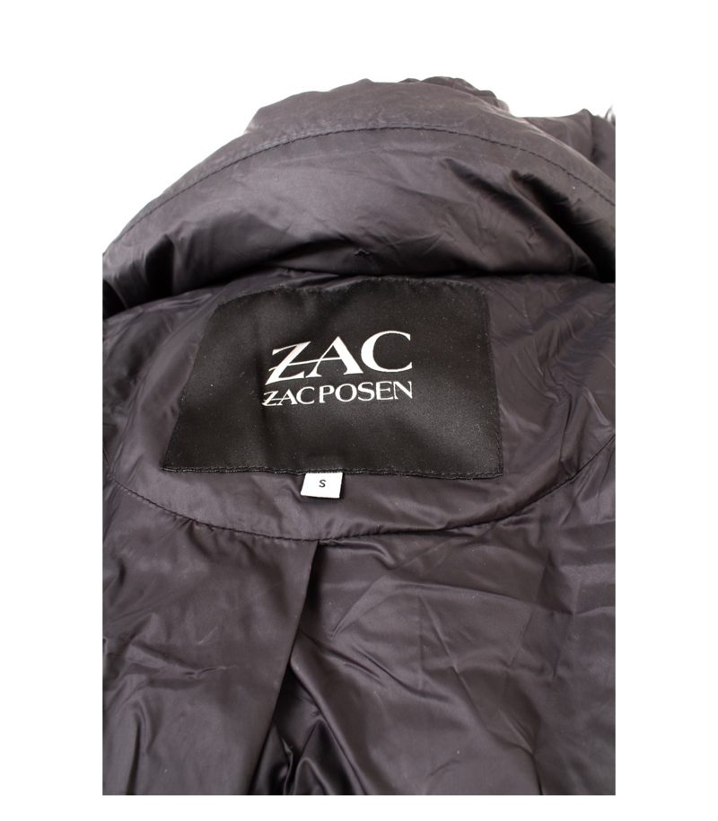 ZAC POSEN Damen Jacke Daunenjacke Stretch Stepp Gr. S Schwarz Polyamid Daunen – Foto 9