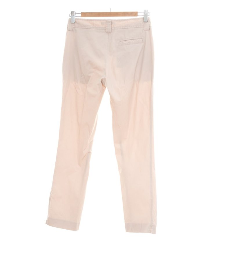 STEFANEL Damen Hose Chino Cremebeige Gr. DE 34 – Foto 2
