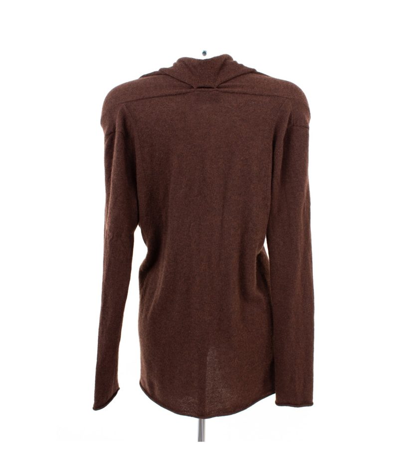 SOMERS Damen Strickjacke Wickel Gr. DE 44 (Geschätzt gemessen) Braun Kaschmir – Foto 4