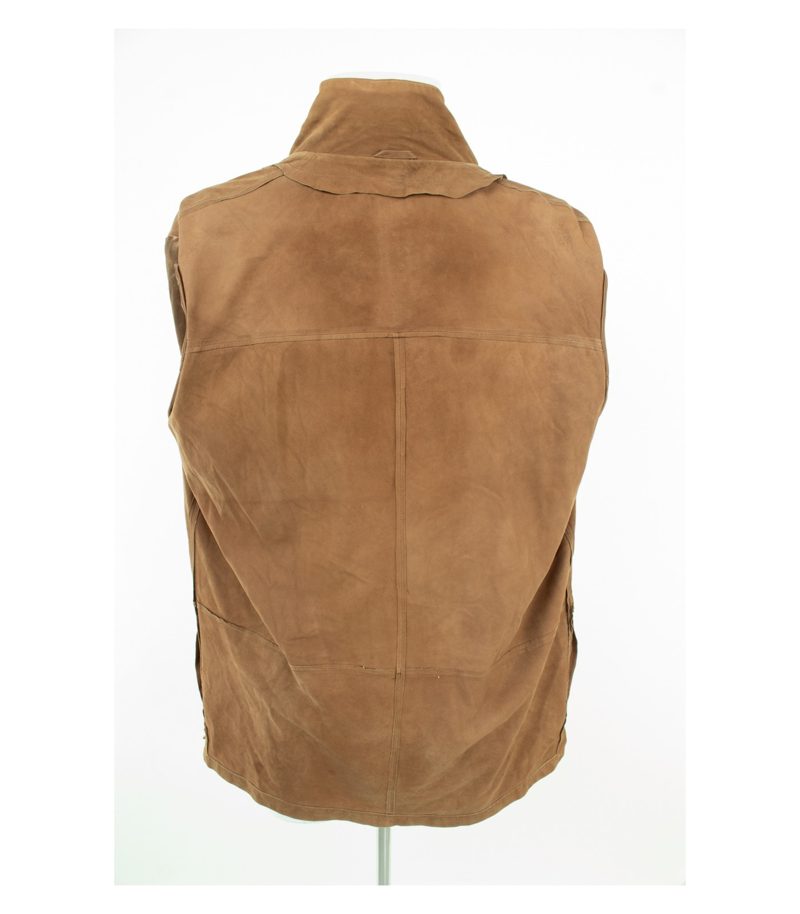 Milestone Herren Lederjacke H-BARREL Ziegenleder Gr. 48 Braun – Foto 6