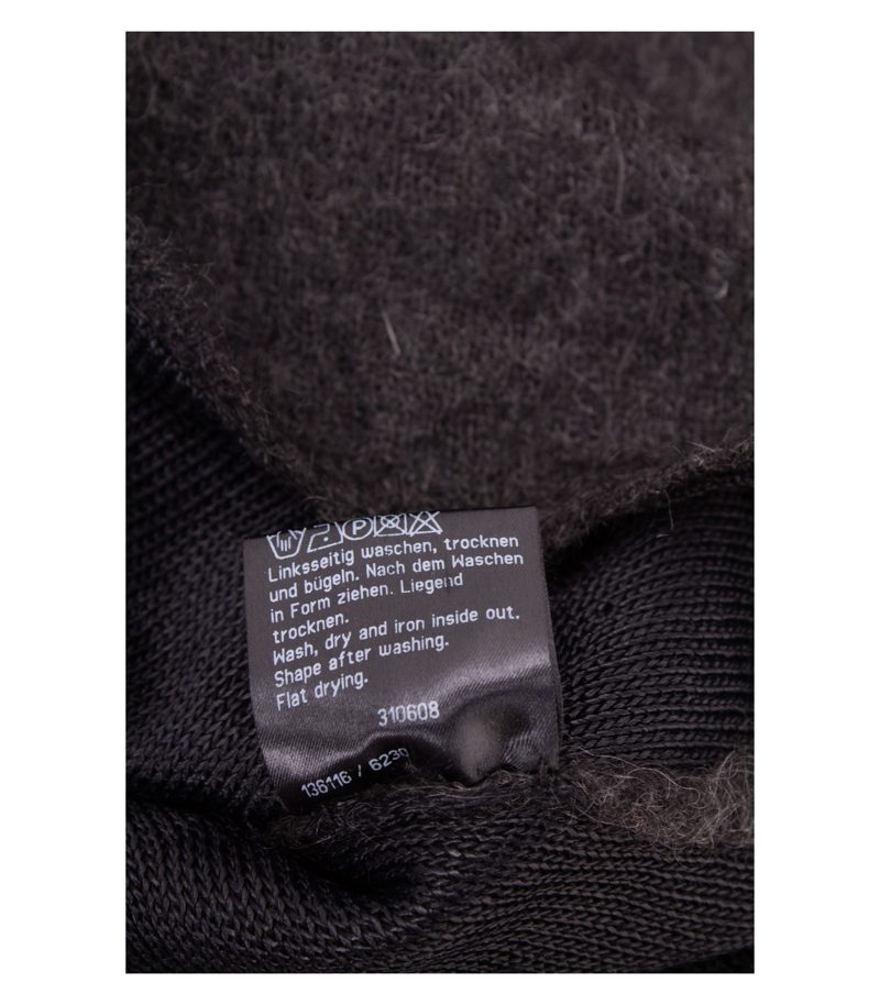 Strenesse Gabriele Strehle Damen Pullover Gr. 40 Dunkelgrau Mohair – Foto 8