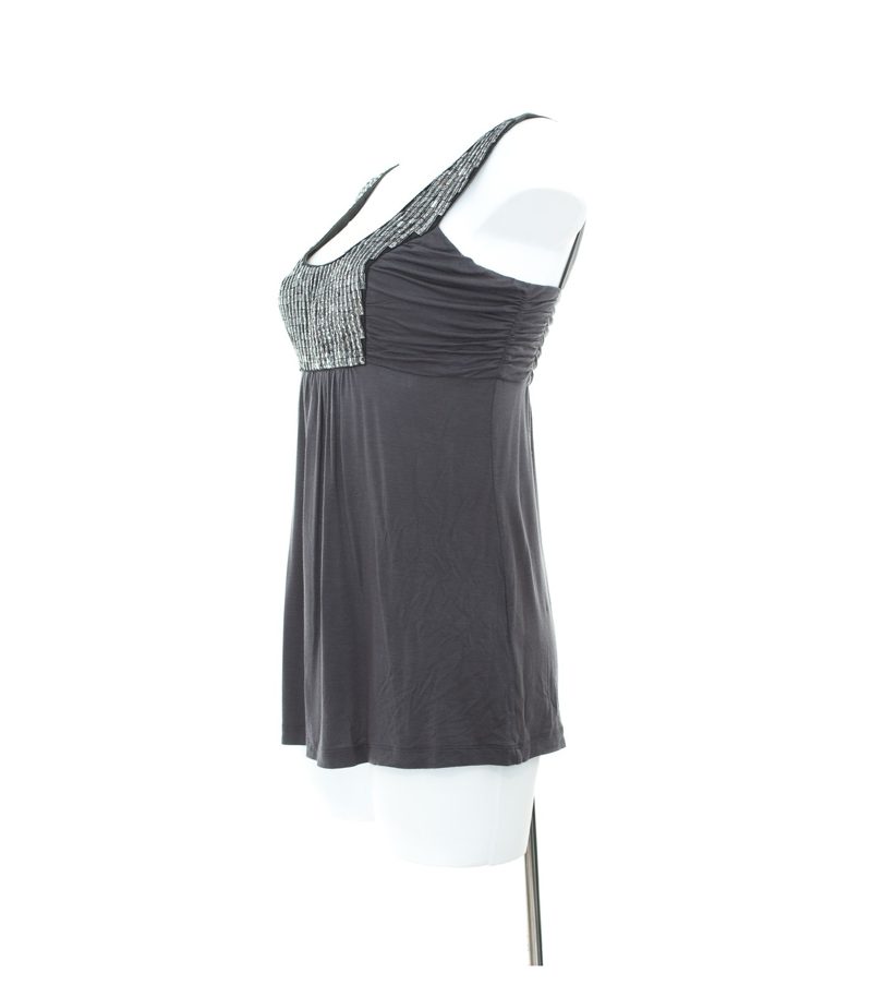 velvet Damen Top Trägertop Shirt Gr. L Grau – Foto 2