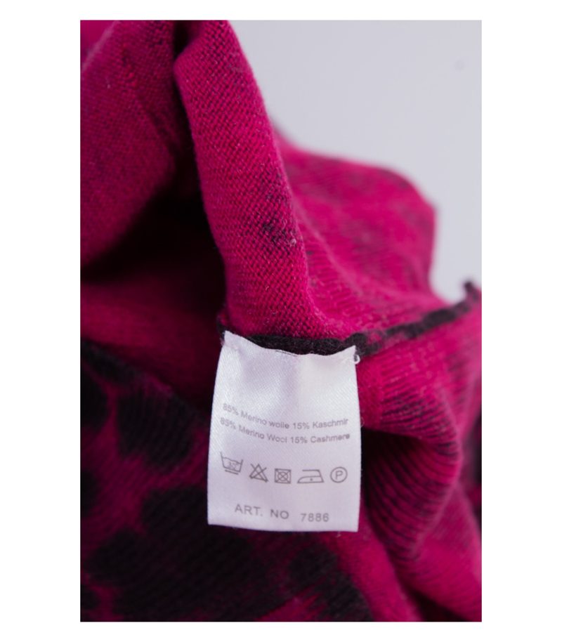 Clara Chiara Damen Strickjacke Cardigan Leo Gr. XXL Pink Merino Kaschmir – Foto 7