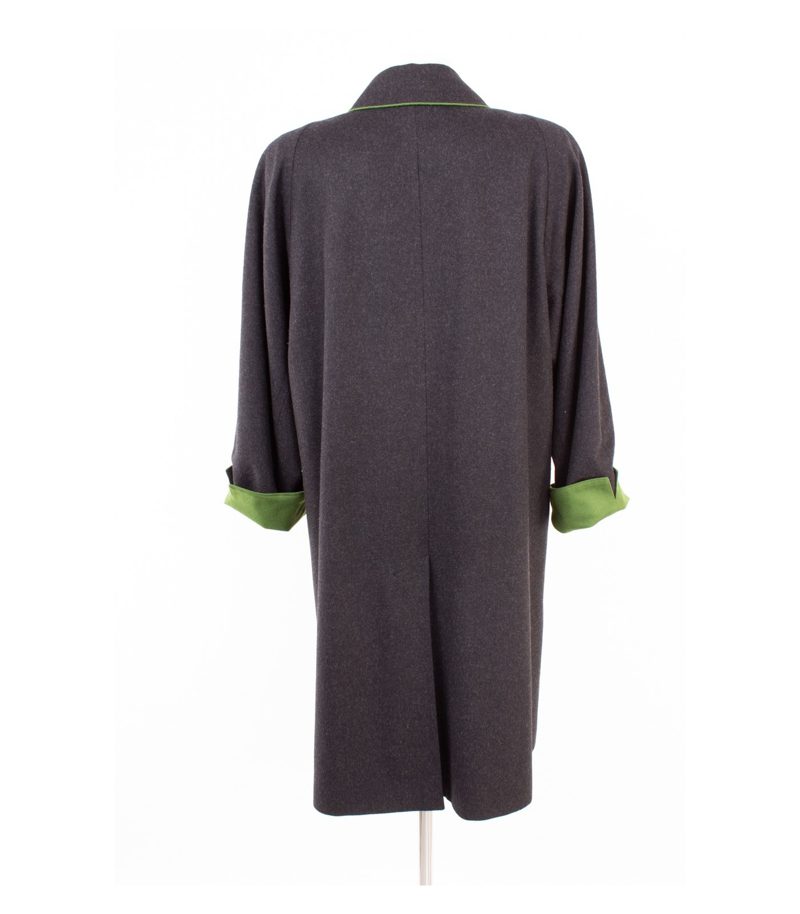 Schneiders Salzburg Damen Lodenmantel Original Tiroler Gr. 38 Grau Wolle Loden – Foto 3