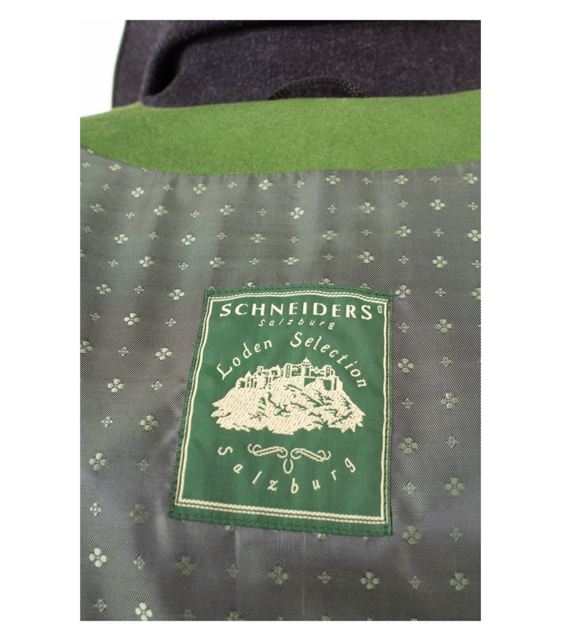 Schneiders Salzburg Damen Lodenmantel Original Tiroler Gr. 38 Grau Wolle Loden – Foto 6