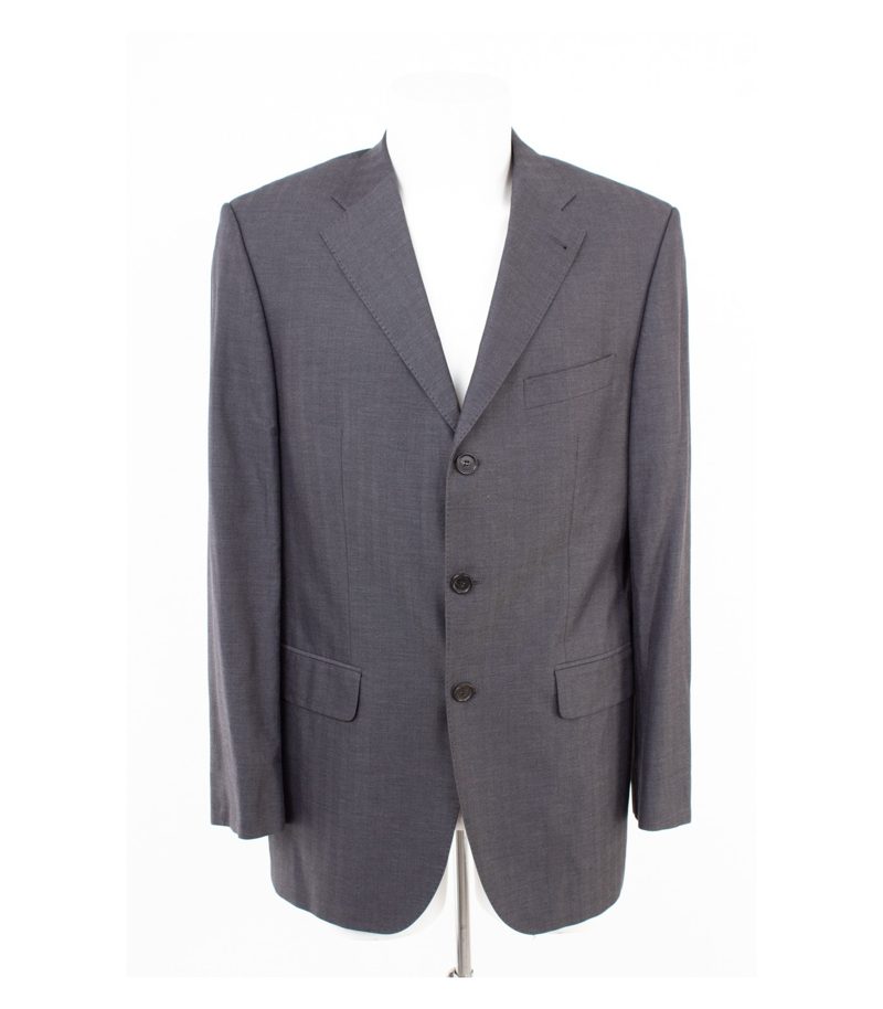 SØR Herren Sakko Einreiher Business Gr. 50 Dunkelgrau Baumwolle – Foto 1