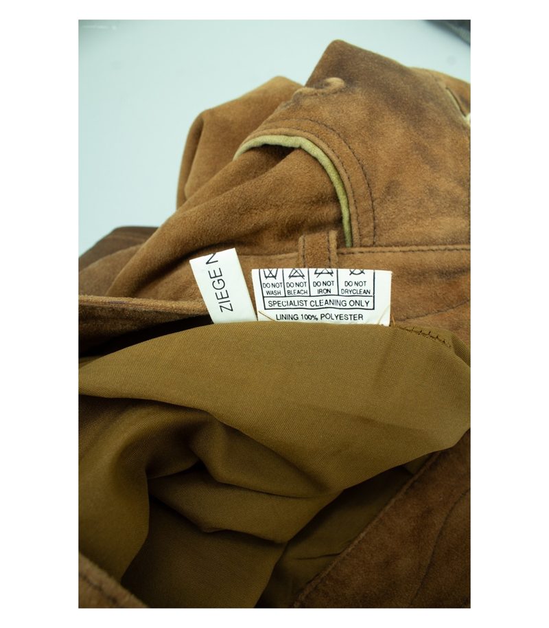 Spieth & Wensky Herren Hose Lederhose Gr. 26 (Kurzgröße) Braun – Foto 6