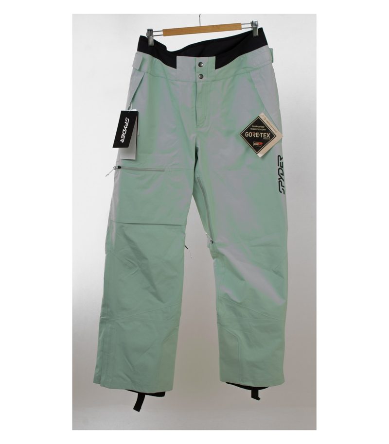 Spyder Herren Hose Skihose Turret GTX GORE-TEX, Wasserdicht Gr. XL Hellgrün – Foto 1