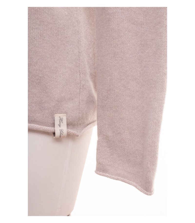 Henry Christ Damen Strickjacke Cardigan Gr. 42 (Geschätzt ) Beigerosa Kaschmir – Foto 6